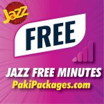 Jazz Free MINUTES Paki Packages