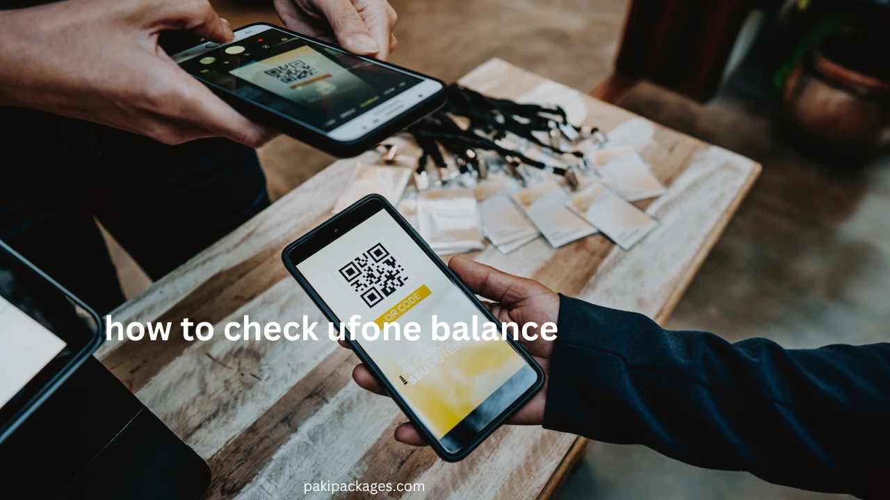 how to check ufone balance